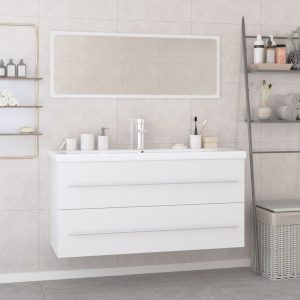 Bathroom Furniture Set Engineered Wood