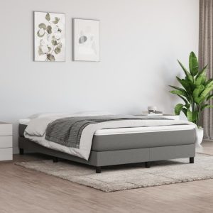 Atlantic Pocket Spring Bed Mattress Dark Grey Full Fabric