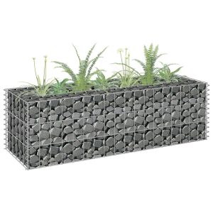 Gabion Raised Bed Galvanised Steel