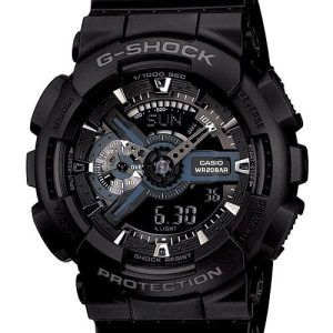 Casio G-Shock Analogue/Digital Mens Black Watch GA-110-1B GA-110-1BDR