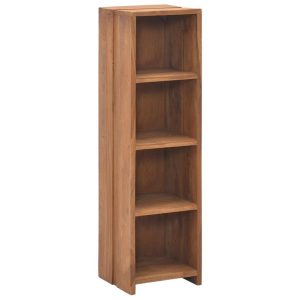 Bookshelf 30x30x110 cm Solid Teak Wood