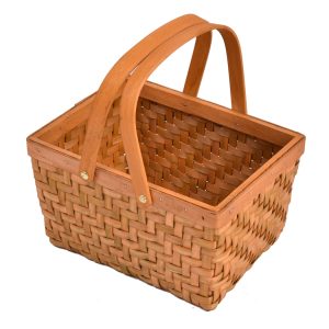 Picnic Basket Wicker Baskets Outdoor Deluxe Gift Storage Person Storage Carry