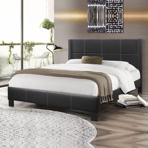 Dural Bedframe Queen Size Black