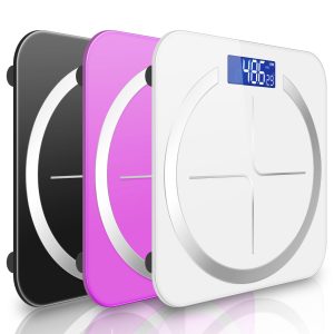 3X 180kg Digital Fitness Weight Bathroom Body Glass LCD Electronic Scales Black/White/Pink