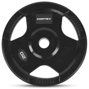 CORTEX 20kg Tri-Grip 50mm Olympic Plates (Single)