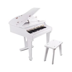 White Grand Piano