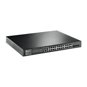 TP-Link JetStream TL-SG3424P 24-Port Gigabit L2 Managed PoE Switch with SFP