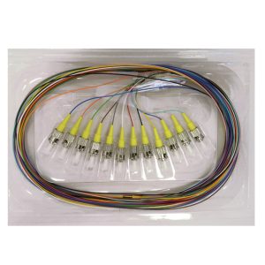 Fibre Pigtail ST OS1 / OS2 Singlemode 2m - 12 Pack Rainbow