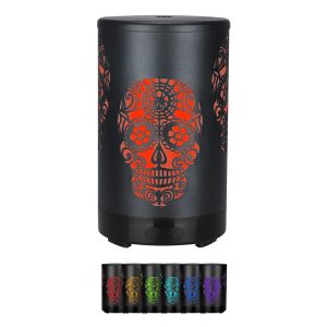 Aroma Diffuser Aromatherapy Ultrasonic Humidifier Essential Oil Purifier Skull