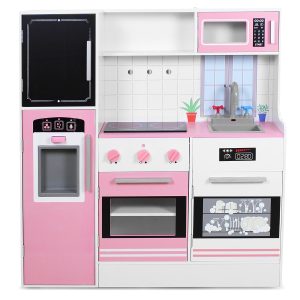 Kids Bona Appetit Pink Interactive Play Kitchen