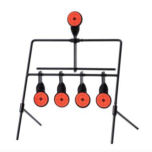 Shooting Targets Metal Splatter Archery Target Resetting Air Riffle Gun Game 5MM