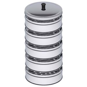 Stainless Steel Steamers With Lid Work inside of Basket Pot Steamers