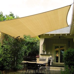 Wallaroo Square Shade Sail - Sand