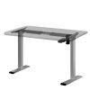 Artiss Standing Desk Sit Stand Motorised Height Adjustable Frame Only Grey