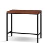 Vintage Bar Table ALEX Retro Pine Wood Metal Frame