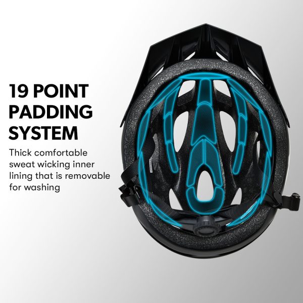 VALK Mountain Bike Helmet Large 58-61cm Bicycle Cycling MTB Safety Accessories