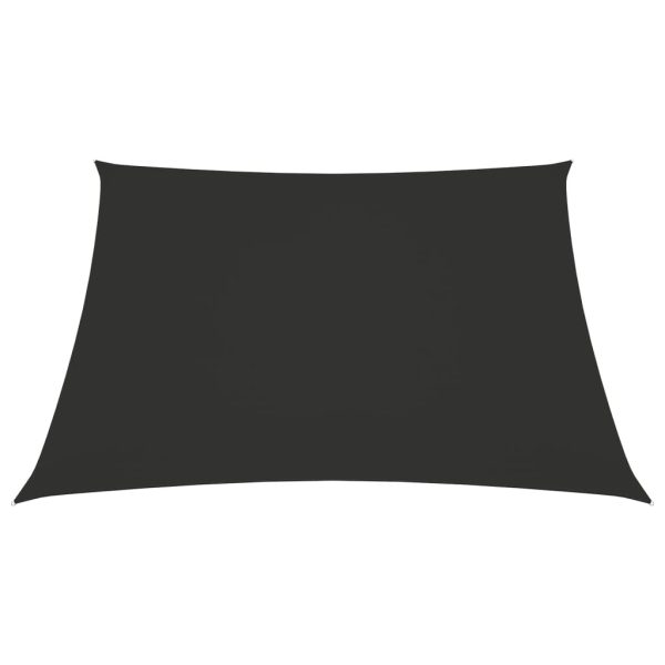 Sunshade Sail Oxford Fabric Square 3×3 m Anthracite