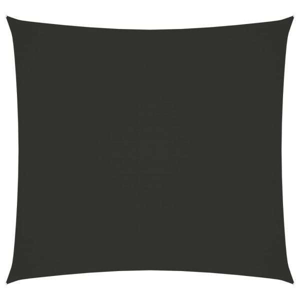 Sunshade Sail Oxford Fabric Square 3×3 m Anthracite