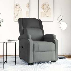 Stand up Chair Dark Grey Fabric