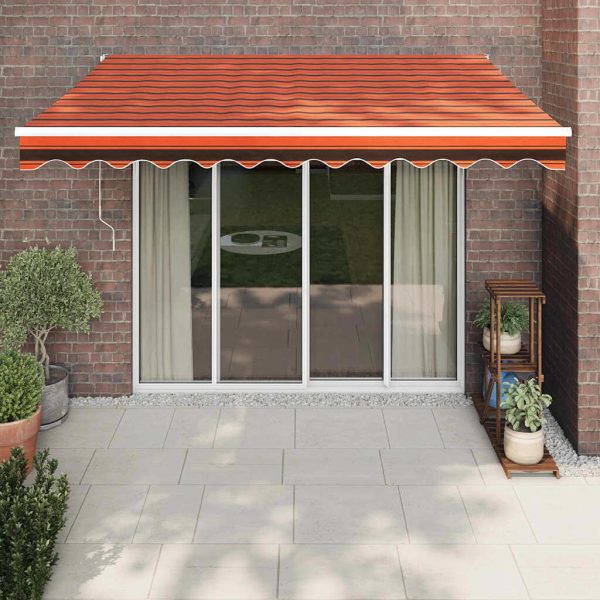 Retractable Awning Cream 4×3 m Fabric and Aluminium