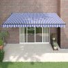 Retractable Awning Cream 4×3 m Fabric and Aluminium