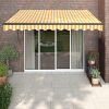 Retractable Awning Cream 4×3 m Fabric and Aluminium