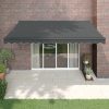 Retractable Awning Cream 4×3 m Fabric and Aluminium