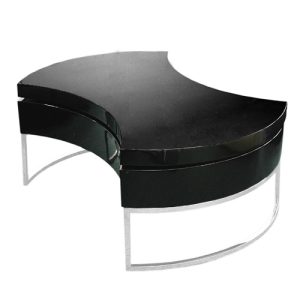 Coffee Table Soho Round Black