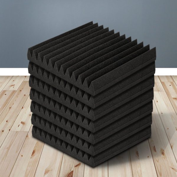 Acoustic Foam Panels Tiles Studio Sound Absorbtion Wedge 30X30CM – 20