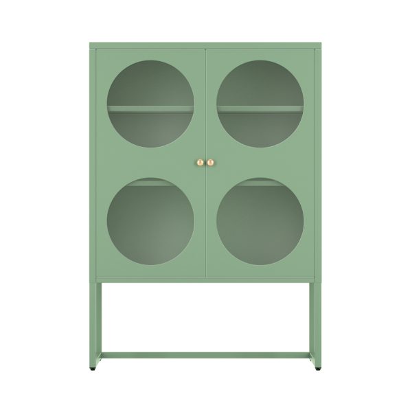 Buffet Sideboard Metal Cabinet – ELLA Green