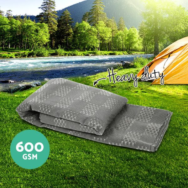 Annex Matting 600 GSM Floor Mats Mesh Caravan Parks Annexes – 6×2.5 m(600 GSM)