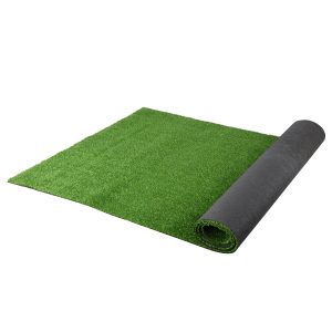 Artificial Grass Synthetic Fake Turf Plants Plastic Lawn Olive – 2×5 m, Without Tape