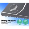 Retractable Folding Arm Awning Motorised Sunshade 4Mx3M Pearl Grey