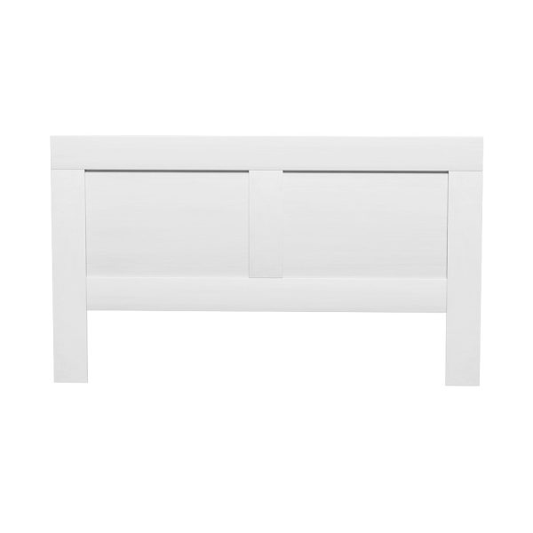 Bed Head Headboard King with Shelves – CABI White