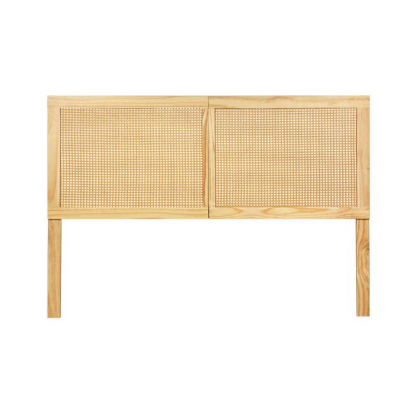 Bed Head Headboard Queen Rattan – RIBO Pine