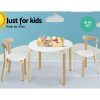 Nordic Kids Table Chair Desk Activity Study Play Children Modern – 3