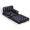 Inflatable Air Chair Seat Lounge Couch Lazy Sofa Blow Up Ottoman