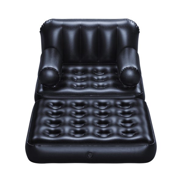 Inflatable Air Chair Seat Lounge Couch Lazy Sofa Blow Up Ottoman