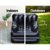 Inflatable Air Chair Seat Lounge Couch Lazy Sofa Blow Up Ottoman