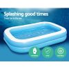 Inflatable Kids Above Ground Swimming Pool. – 262x175x51 cm