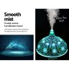 Devanti Aroma Diffuser Aromatherapy 3D Glass 400ml