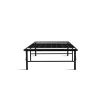 Folding Metal Bed Frame – Black – SINGLE