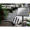 Solar Pond Pump with Battery LED Lights 4 FT