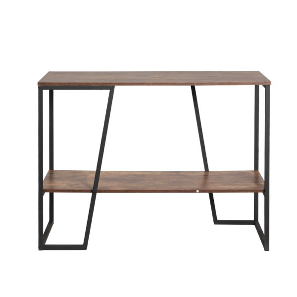 Console Table 106CM 2-tier Walnut Cora