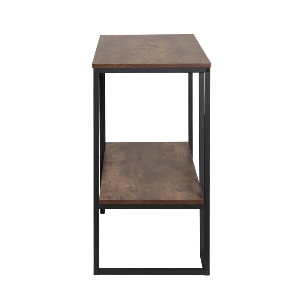 Console Table 106CM 2-tier Walnut Cora