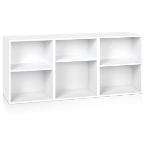 Bookshelf Set of 3 - VENA White