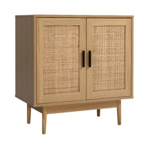 Rattan Buffet Sideboard 2 Doors – BRIONY Oak