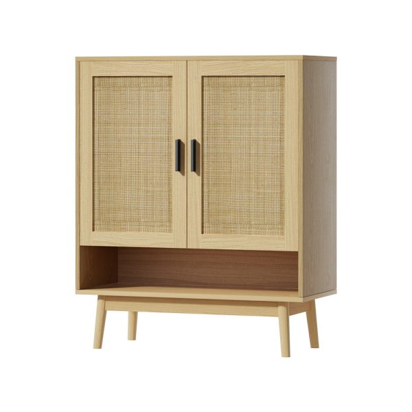 Shoe Rack Cabinet Rattan 5-tier 20 Pairs Dani