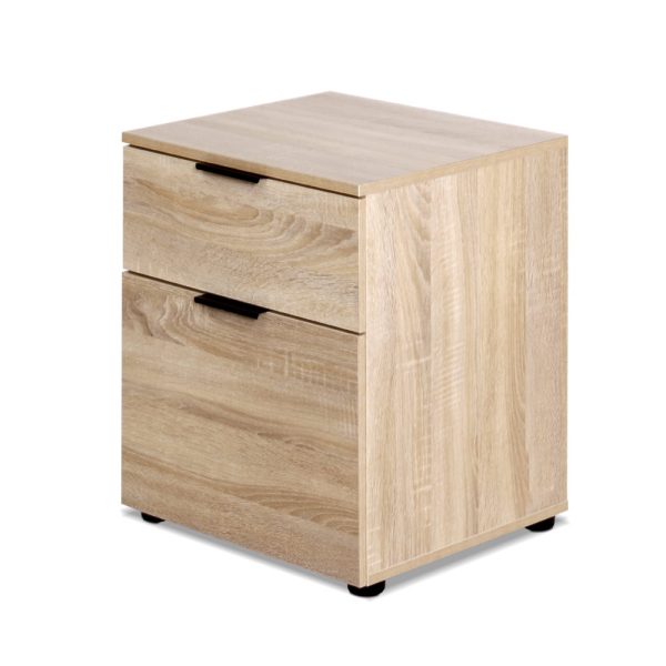 Filing Cabinet 2 Drawer Office Storage Organiser