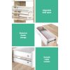 Shoe Rack Cabinet 36 Pairs Adjustable Shelves Pine Sara